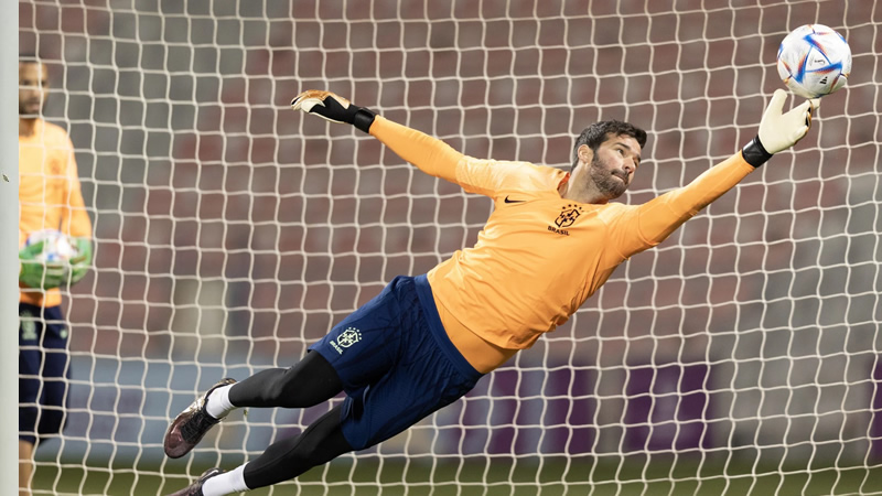 Alisson Becker na Seleção Brasileira