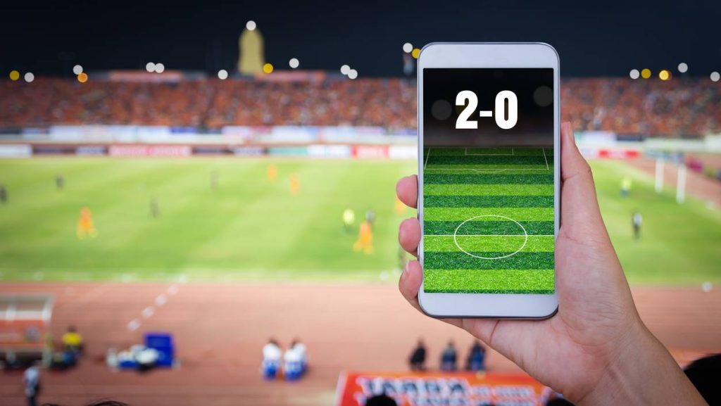 Acompanhar os resultados dos jogos em tempo real