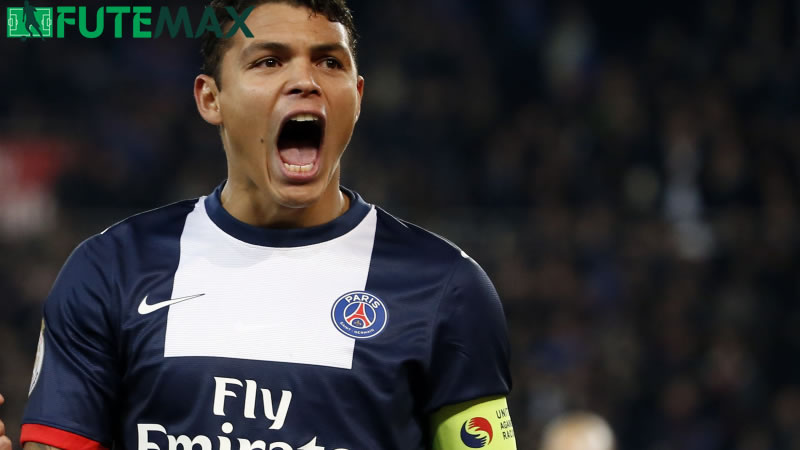 Forte jogador Thiago Silva zagueiro